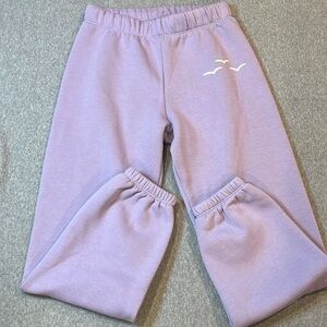 Lazypants fleece sweatpants.